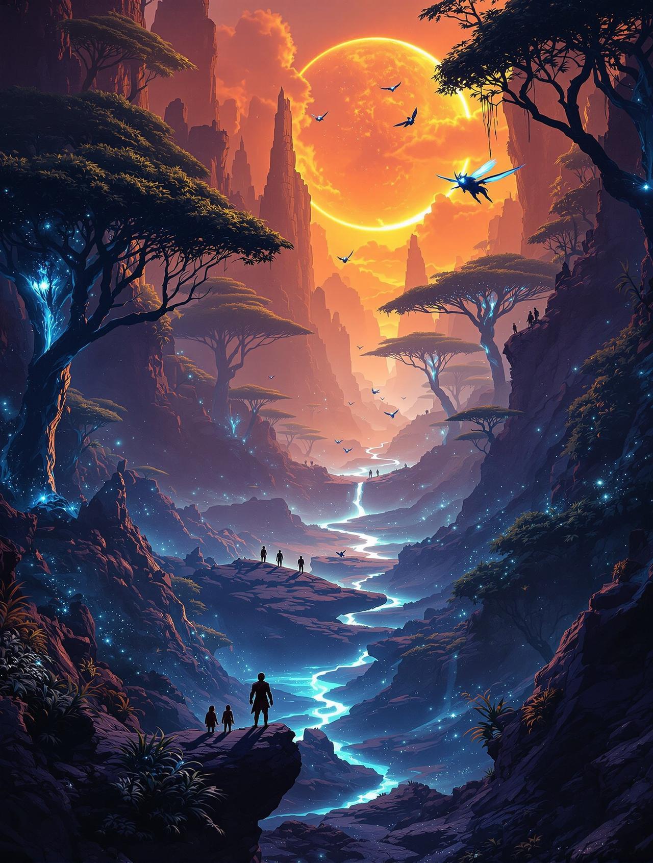 阿凡达4:图鲲骑士 - 2029年科幻片,评分 0 阿凡达4:图鲲骑士 电影海报